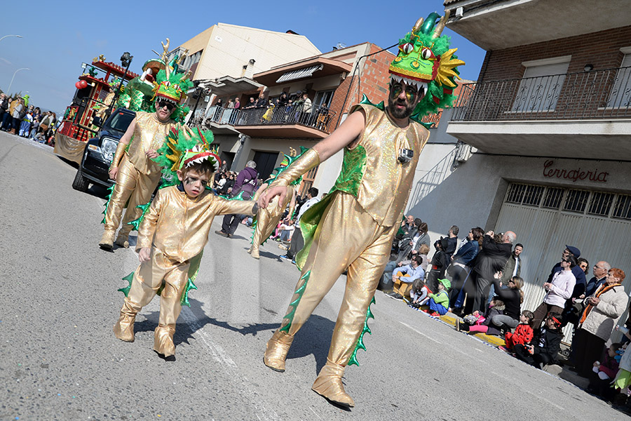 Rua del Carnaval de Santa Margarida i els Monjos 2017. Rua del Carnaval de Santa Margarida i els Monjos 2017