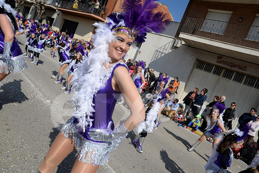 Rua del Carnaval de Santa Margarida i els Monjos 2017