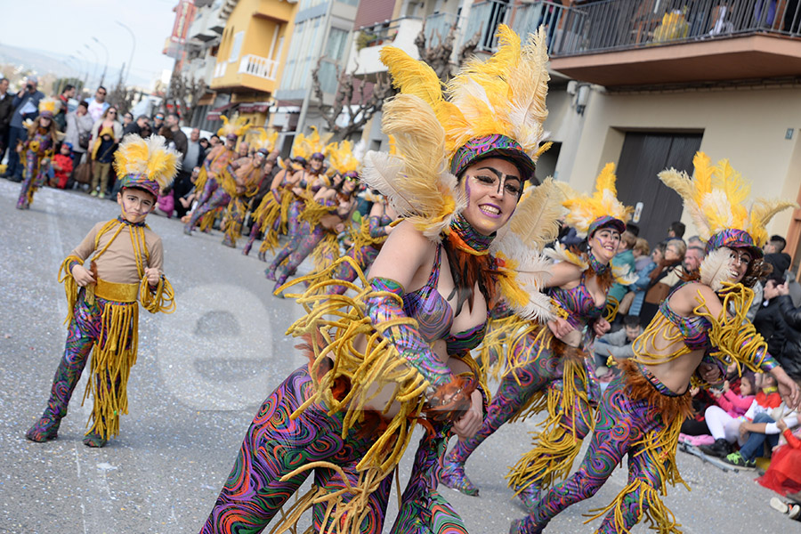 Rua del Carnaval de Santa Margarida i els Monjos 2017. Rua del Carnaval de Santa Margarida i els Monjos 2017