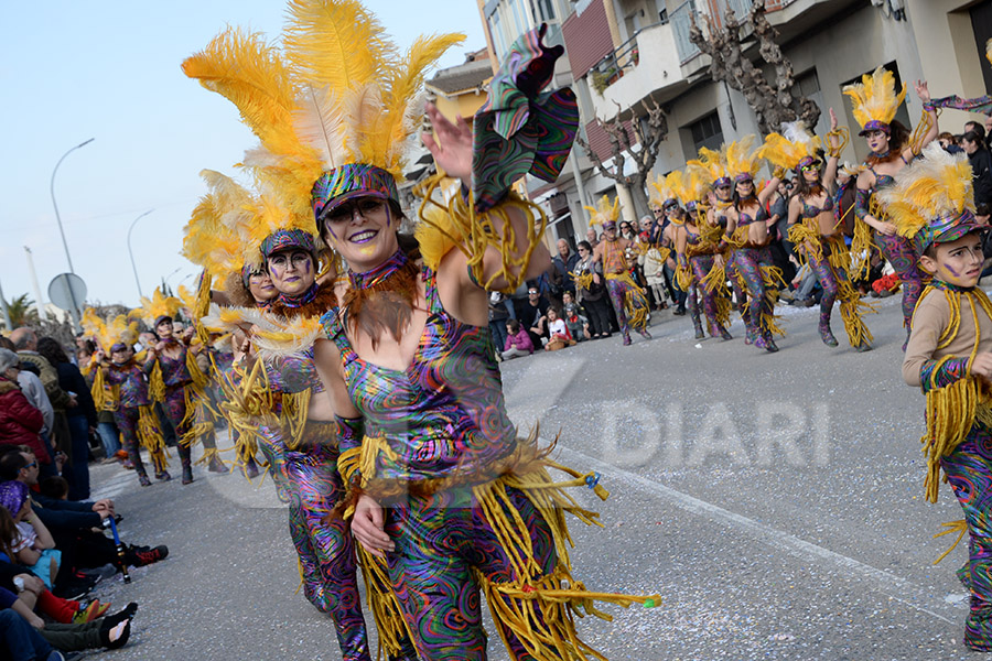 Rua del Carnaval de Santa Margarida i els Monjos 2017. Rua del Carnaval de Santa Margarida i els Monjos 2017