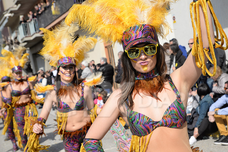 Rua del Carnaval de Santa Margarida i els Monjos 2017