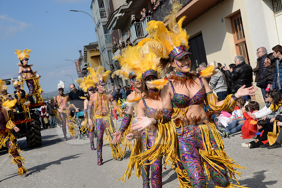 Rua del Carnaval de Santa Margarida i els Monjos 2017