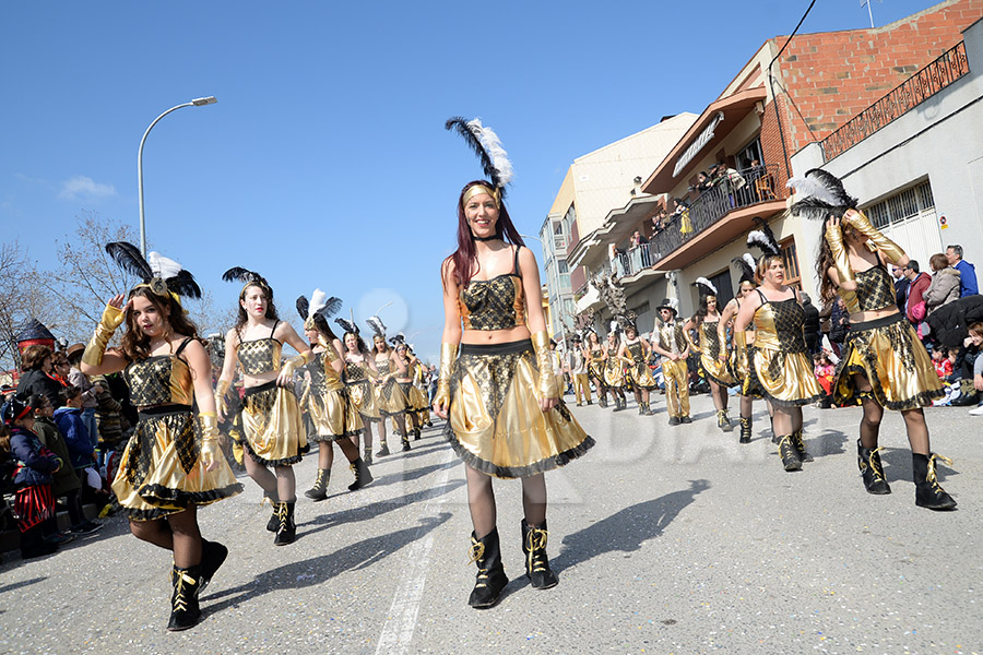 Rua del Carnaval de Santa Margarida i els Monjos 2017. Rua del Carnaval de Santa Margarida i els Monjos 2017