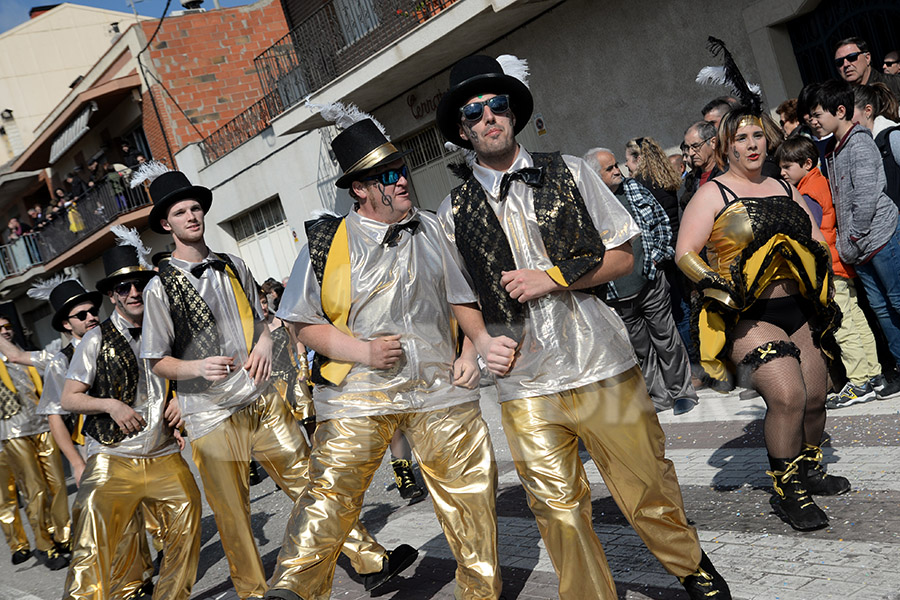 Rua del Carnaval de Santa Margarida i els Monjos 2017. Rua del Carnaval de Santa Margarida i els Monjos 2017