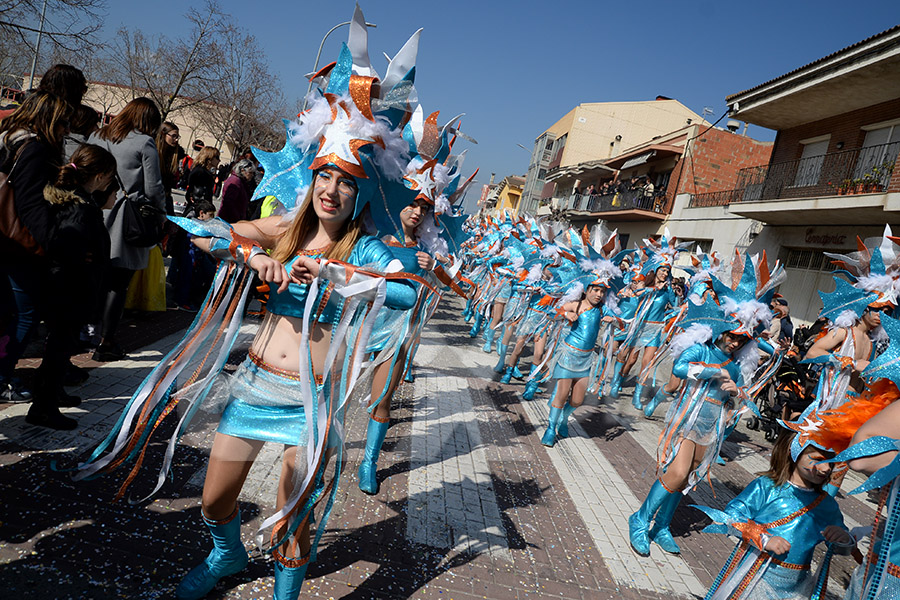 Rua del Carnaval de Santa Margarida i els Monjos 2017