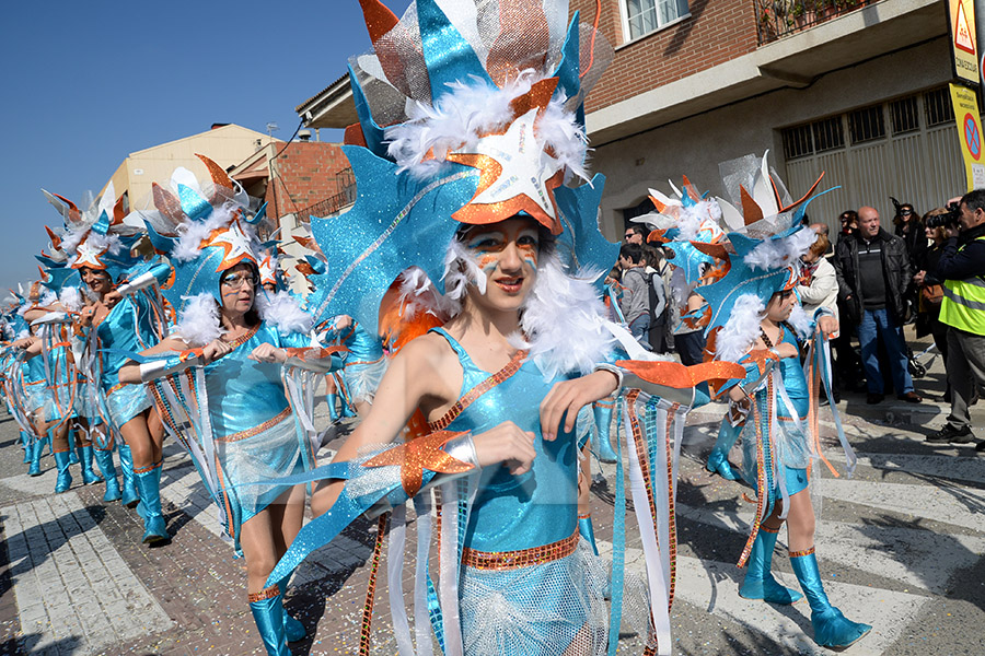 Rua del Carnaval de Santa Margarida i els Monjos 2017