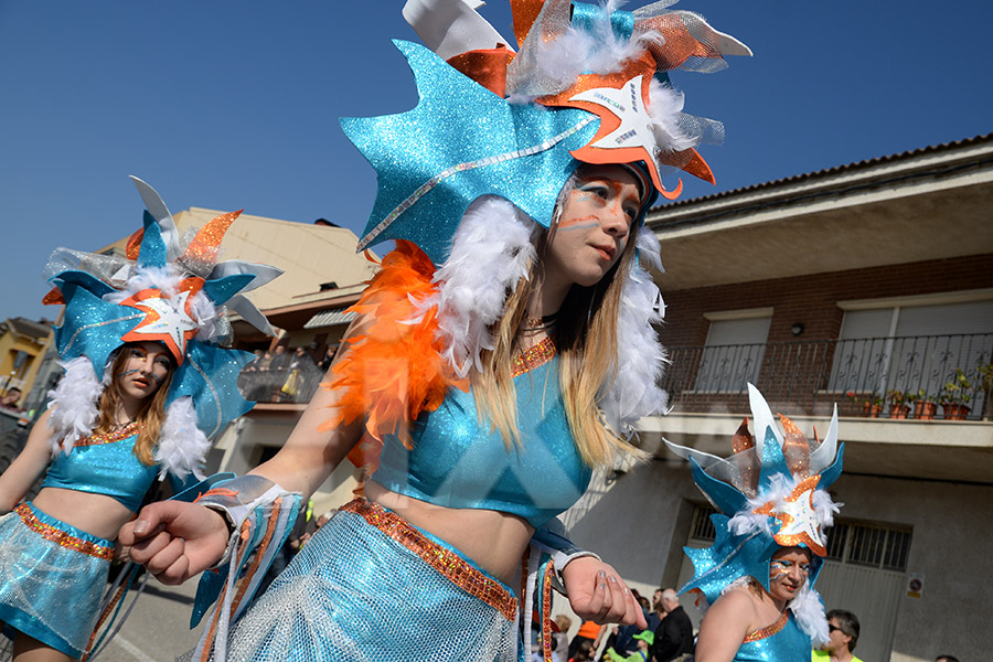 Rua del Carnaval de Santa Margarida i els Monjos 2017