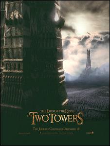 Cartell de El Señor de los Anillos: Las dos Torres