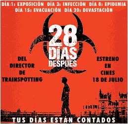 Cartell de 28 Días después
