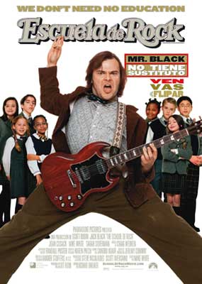 Cartell de ESCUELA DE ROCK 