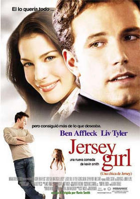 Cartell de UNA CHICA DE JERSEY 