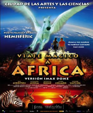 Cartell de VIATGE MÀGIC A ÀFRICA