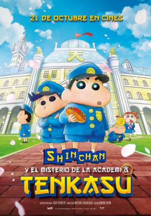 Cartell de SHIN CHAN Y EL MISTERIO DE LA ACADEMIA TENKASU