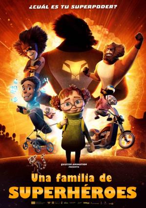 Cartell de UNA FAMILIA DE SUPERHÉROES