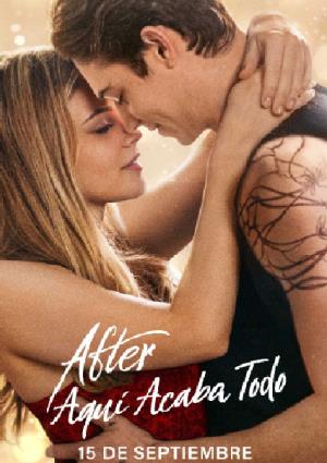 Cartell de AFTER. AQUÍ ACABA TODO