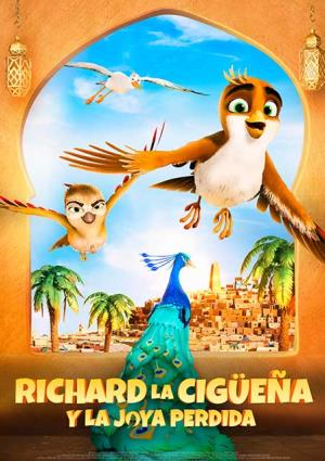 Cartell de RICHARD LA CIGÜEÑA Y LA JOYA PERDIDA