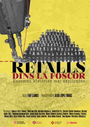 Cartell de RETALLS DINS LA FOSCOR