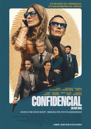 Cartell de CONFIDENCIAL (BLACK BAG)