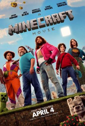 Cartell de UNA PELÍCULA DE MINECRAFT