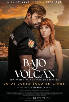 Cartell de BAJO UN VOLCÁN