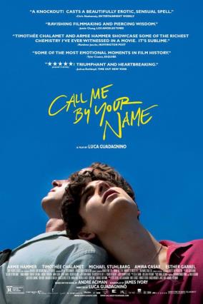 Cartell de CALL ME BY YOUR NAME