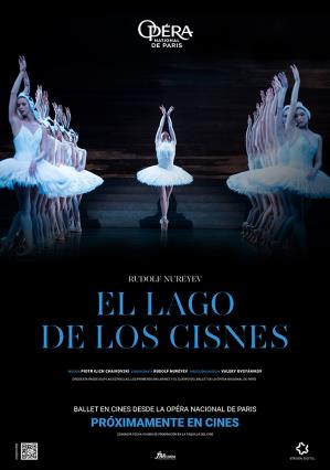 Cartell de EL LAGO DE LOS CISNES (ÒPERA DE PARIS)