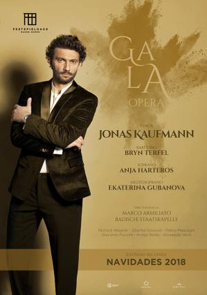 Cartell de OPERA GALA AMB JONAS KAUFMANN