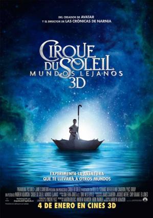 Cartell de : CIRQUE DU SOLEIL: MUNDOS LEJANOS 3D