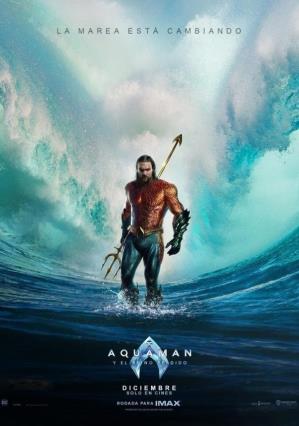 Cartell de AQUAMAN Y EL REINO PERDIDO