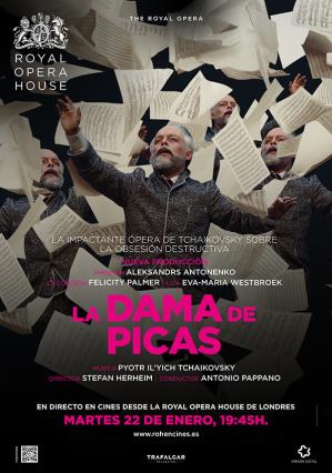 Cartell de LA DAMA DE PICAS ROYAL OPERA HOUSE