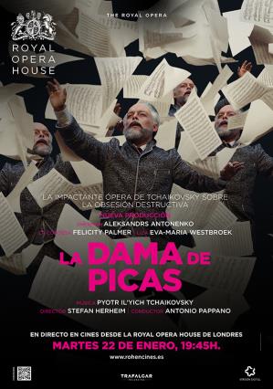 Cartell de LA DAMA DE PICAS ROYAL OPERA HOUSE