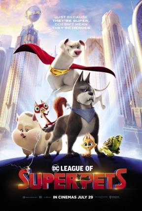 Cartell de DC LLIGA DE SUPERMASCOTES