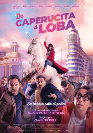 Cartell de DE CAPERUCITA A LOBA