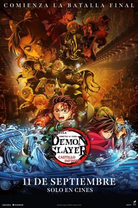 Cartell de GUARDIANES DE LA NOCHE: KIMETSU NO YAIBA - LA FORTALEZA INFINITA
