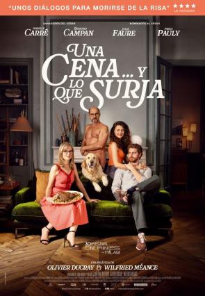 Cartell de UNA CENA... Y LO QUE SURJA