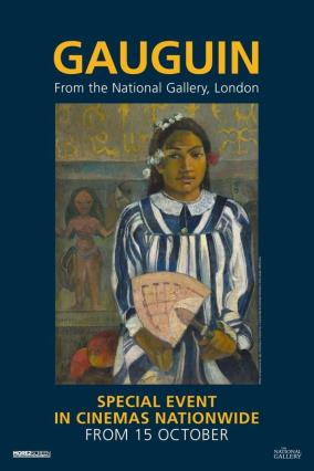 Cartell de GAUGUIN DESDE LA NATIONAL GALLERY DE LONDRES