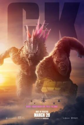 Cartell de GODZILLA Y KONG: EL NUEVO IMPERIO