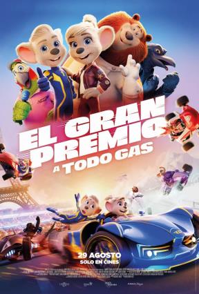 Cartell de EL GRAN PREMIO: A TODO GAS