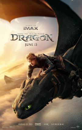 Cartell de CÓMO ENTRENAR A TU DRAGÓN