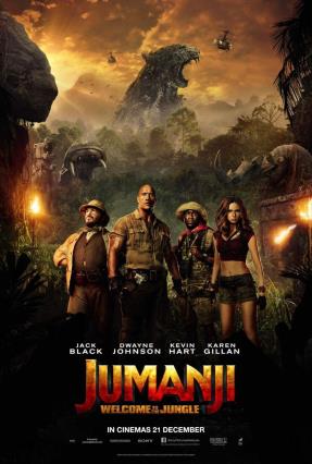 Cartell de JUMANJI: BIENVENIDOS A LA JUNGLA