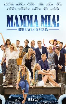 Cartell de MAMMA MIA: UNA Y OTRA VEZ