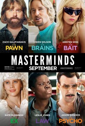 Cartell de DE-MENTES CRIMINALES (MASTERMINDS)