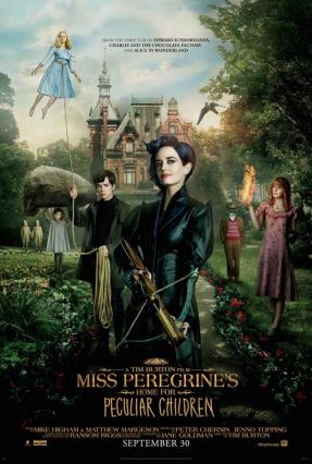 Cartell de EL HOGAR DE MISS PEREGRINE PARA NIÑOS PECULIARES