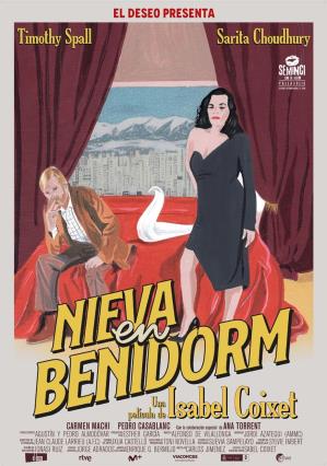 Cartell de NIEVA EN BENIDORM