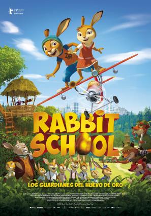 Cartell de RABBIT SCHOOL: LOS GUARDIANES DEL HUEVO DE ORO