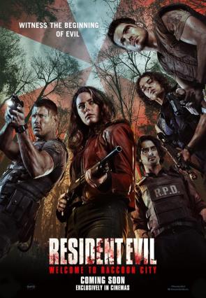 Cartell de RESIDENT EVIL: BIENVENIDOS A RACCOON CITY