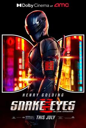 Cartell de SNAKE EYES: EL ORIGEN