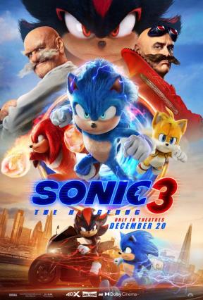Cartell de SONIC 3: LA PELÍCULA