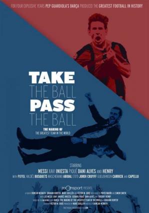 Cartell de TAKE THE BALL PASS THE BALL