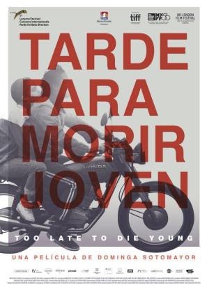 Cartell de TARDE PARA MORIR JOVEN